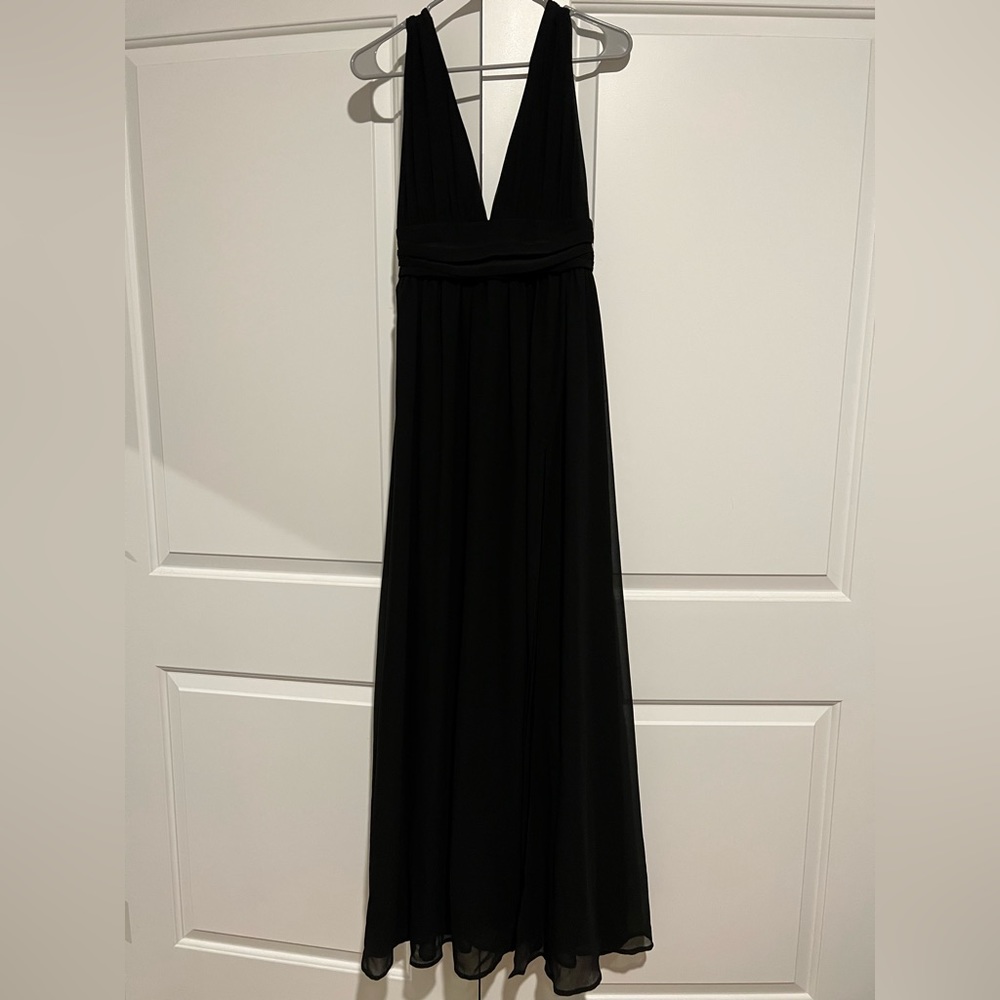 Formal black dress from Lulus. Only worn twice. In great condition.